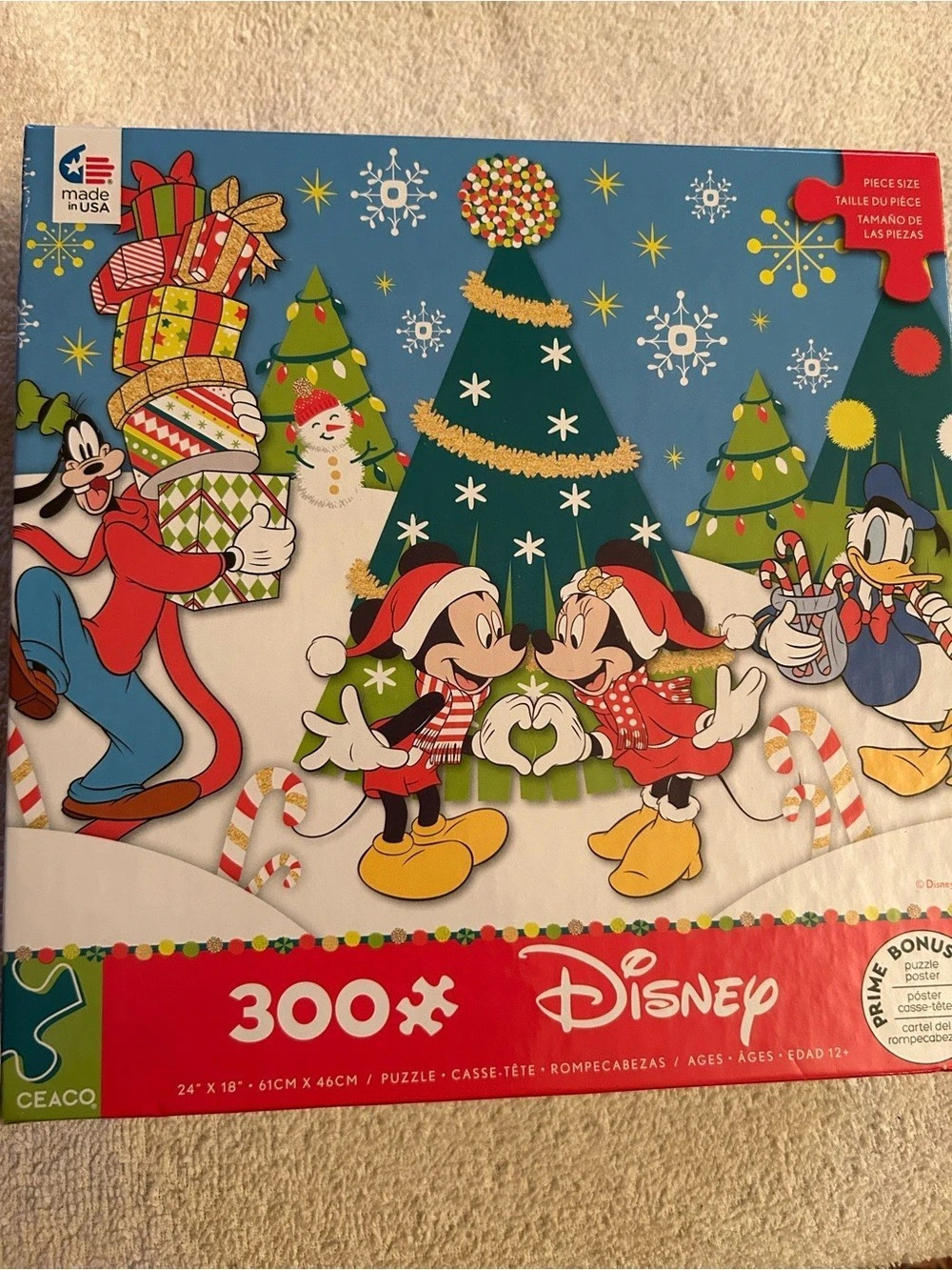 Disney 300-Piece Holiday Puzzle